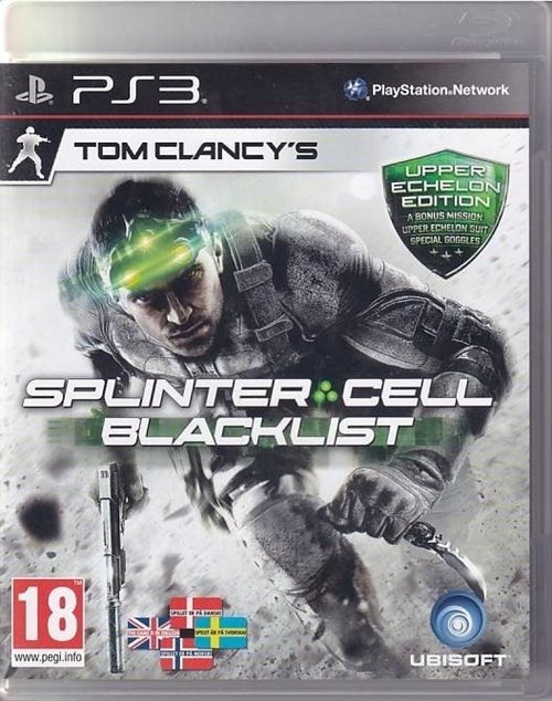 Splinter Cell Blacklist  - PS3 (B Grade) (Genbrug)